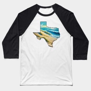 Texas beach Baseball T-Shirt